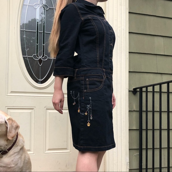 Anthropologie Dresses & Skirts - Anthropologie Oilily drop waist denim dress